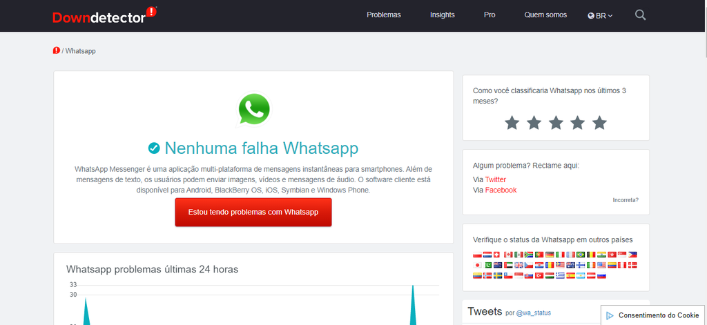 WhatsApp fora do ar? O que fazer quando o serviço está instável - 3