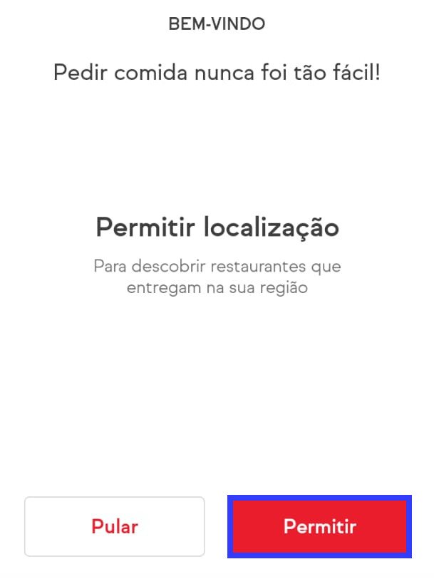 Como criar uma conta no iFood - 2