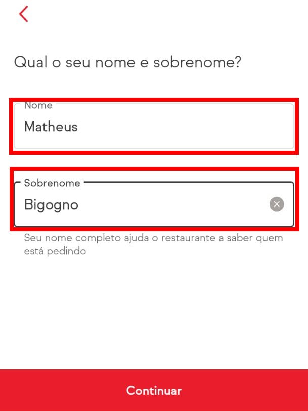 Como criar uma conta no iFood - 7