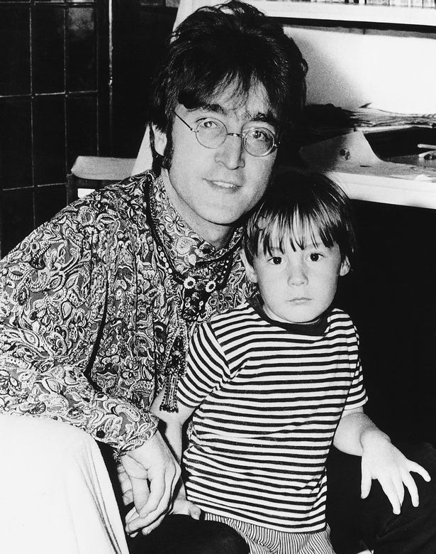 John Lennon and Julian Lennon