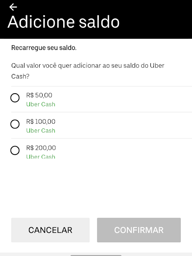 Como pagar viagens no Uber usando o Pix - 6