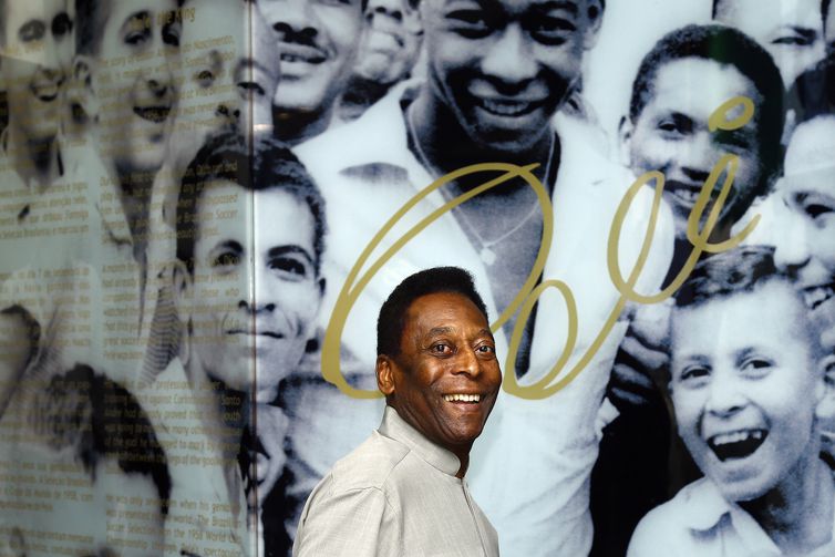 pelé, santos