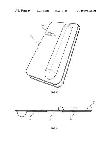 Patente Apple capa AirPods