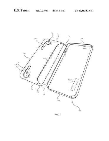 Patente Apple capa AirPods