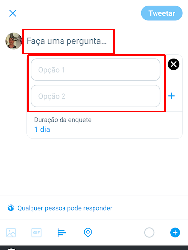 Como criar enquetes no Twitter - 4