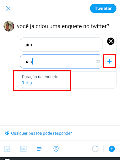 Como criar enquetes no Twitter - 5