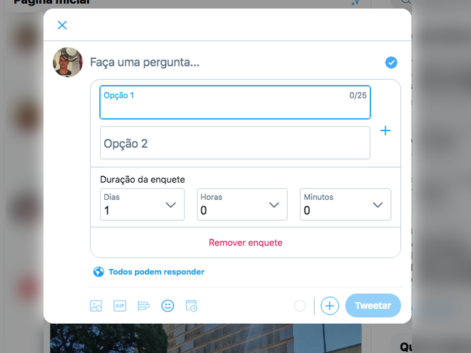 Como criar enquetes no Twitter - 9