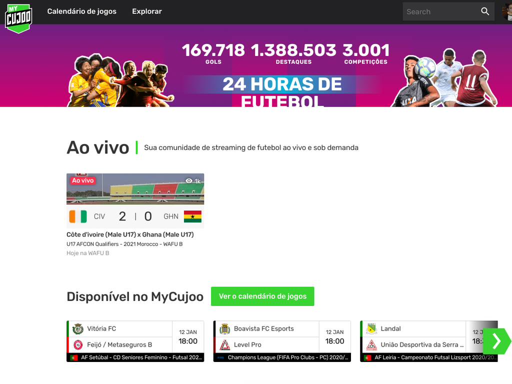 O que é o MyCujoo, rede social para assistir jogos online - 3