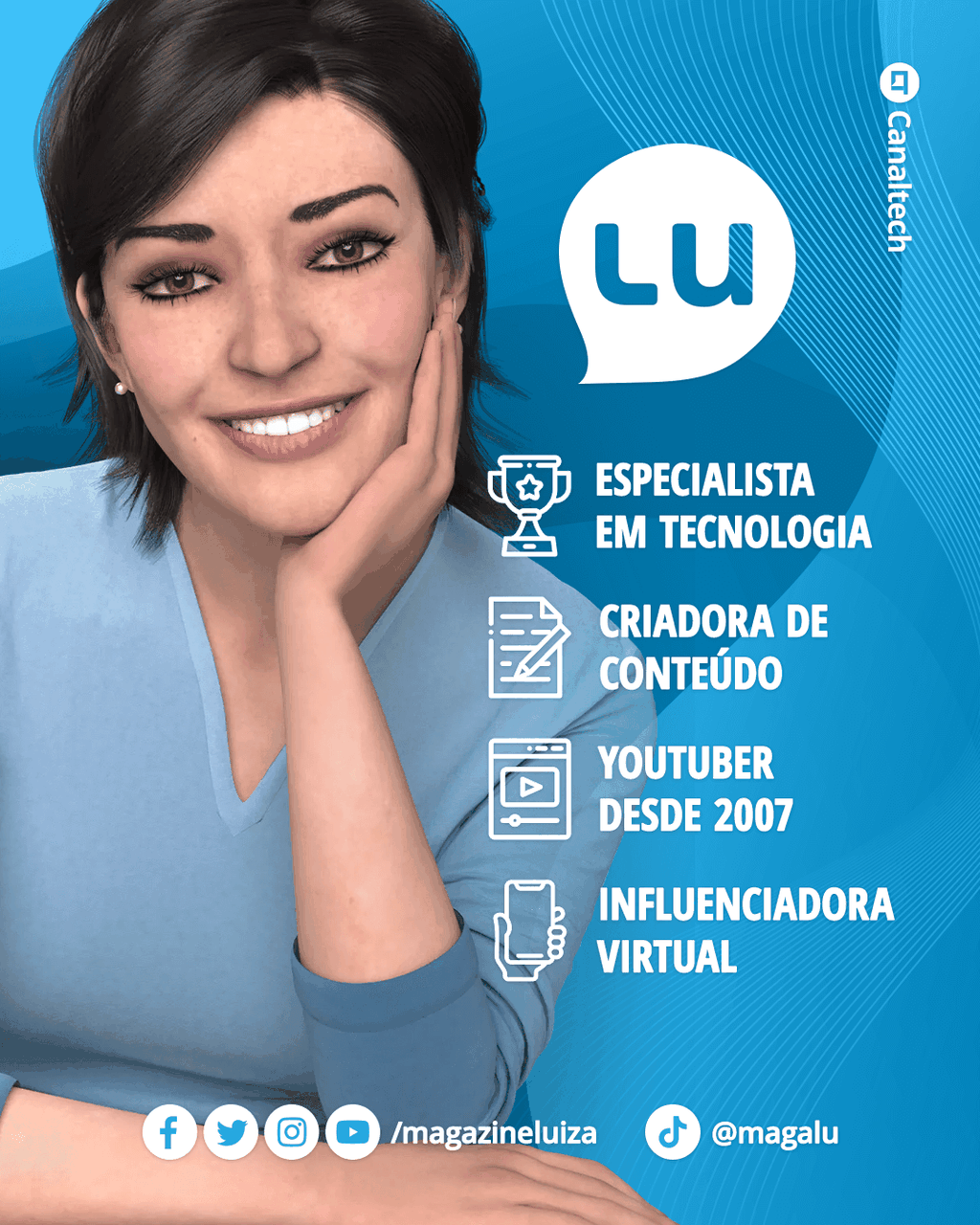 Ela está entre nós! Lu do Magalu é a nova redatora do Canaltech - 3