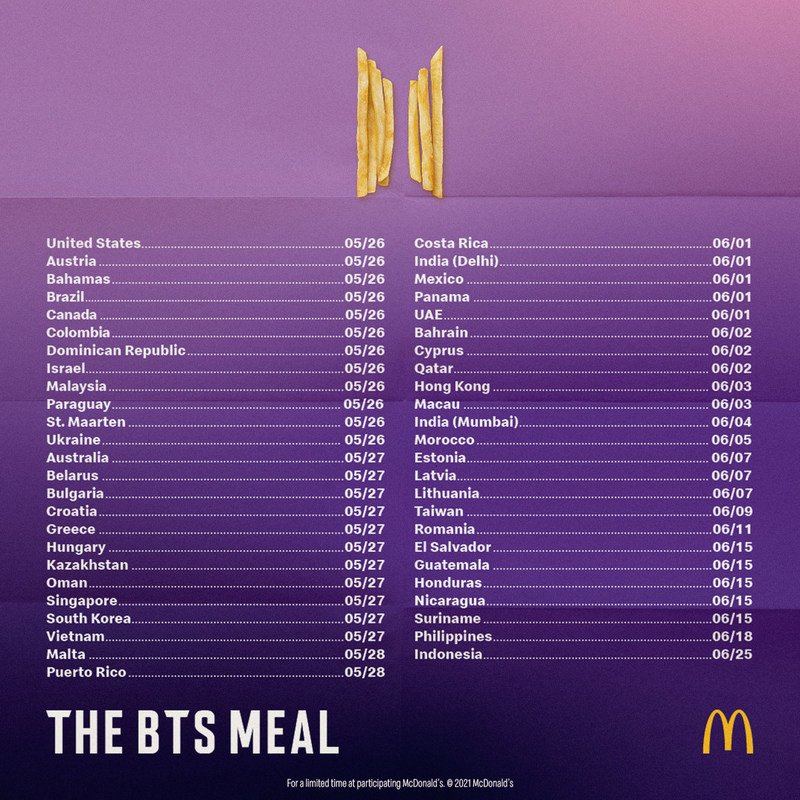 Lanche do BTS? McDonald’s lança combo em parceria com o grupo - 2