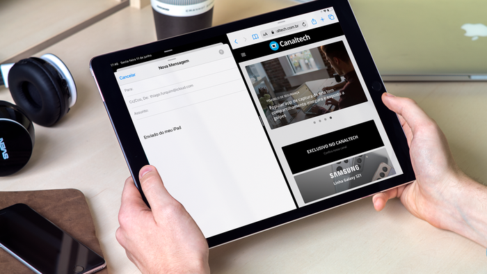 Como dividir a tela do iPad - 1