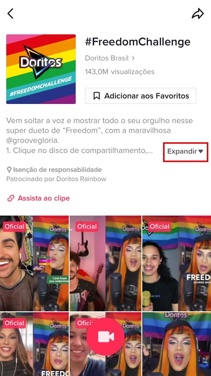 Como encontrar novos desafios do TikTok - 4