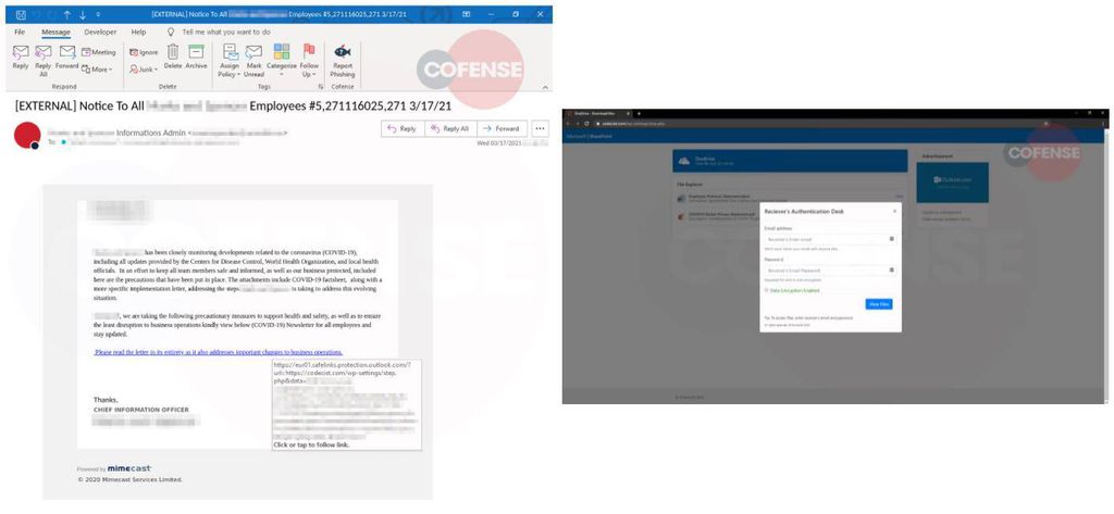 Reabertura de escritórios é o foco de nova campanha de malware - 2
