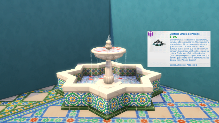 The Sims 4 Oásis no Quintal
