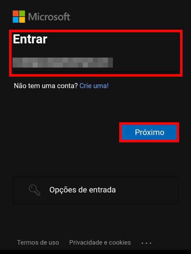 Como entrar no Hotmail pelo celular - 14