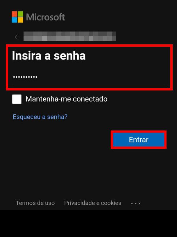 Como entrar no Hotmail pelo celular - 15