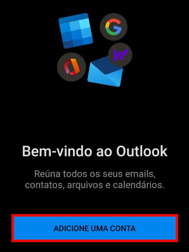 Como entrar no Hotmail pelo celular - 2