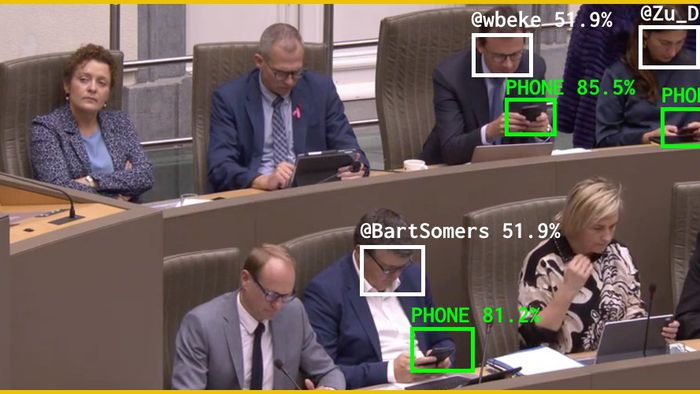 IA analisa tempo de uso do celular por políticos durante assembleias - 1