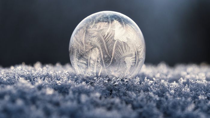 Se o gelo é transparente, então por que a neve é branca? - 1