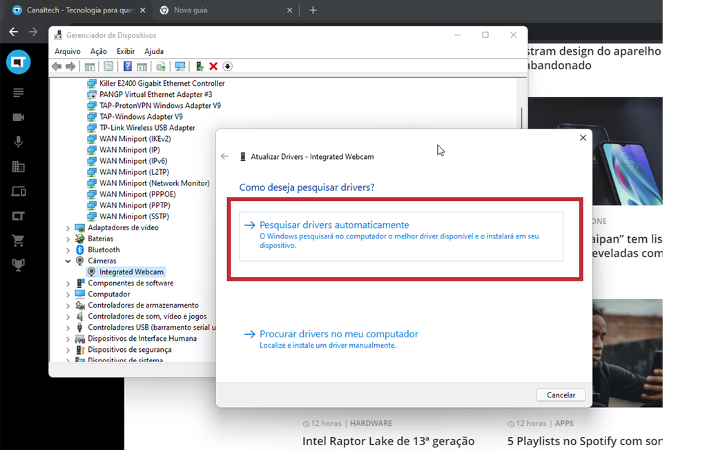 A webcam do seu notebook não funciona? Saiba como solucionar - 5