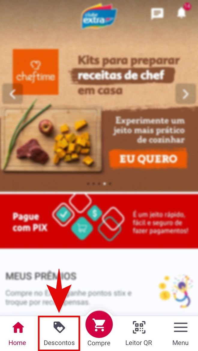 Como ativar as ofertas do Clube Extra - 2