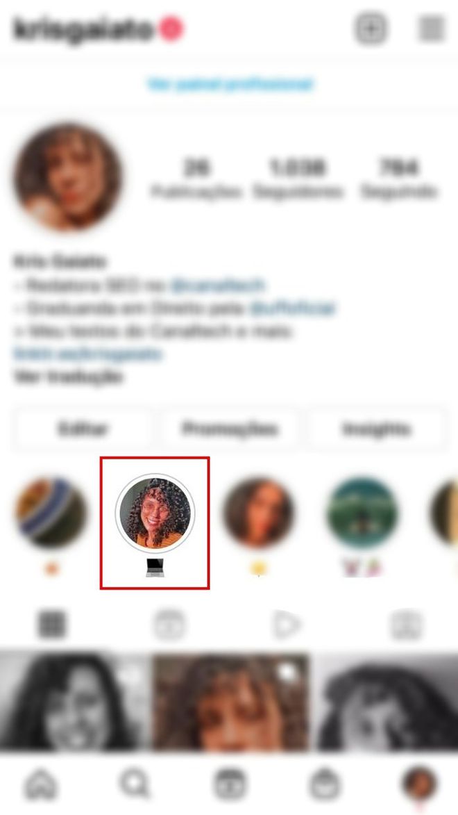 Como mudar a capa do Destaque do Instagram sem postar nos Stories - 2