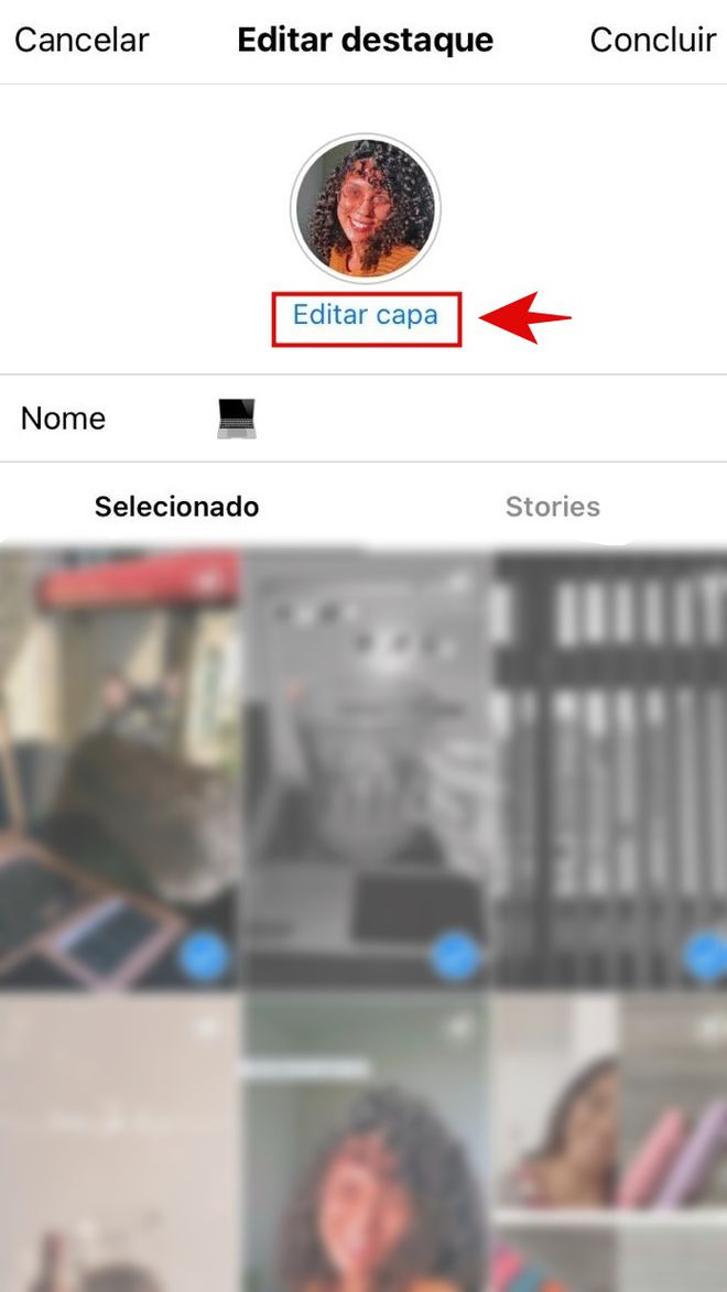 Como mudar a capa do Destaque do Instagram sem postar nos Stories - 4