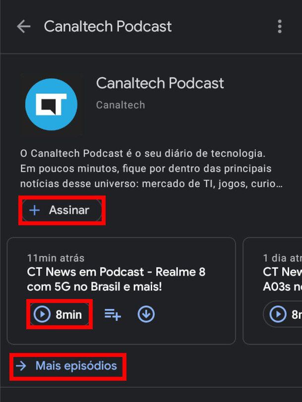 Como ouvir os podcasts do Canaltech no celular, na web e em assistentes virtuais - 9