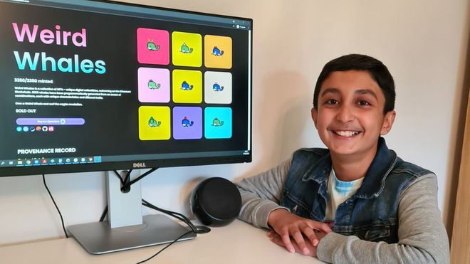 Menino de 12 anos ganha mais de R$ 2 milhões vendendo desenhos como NFT - 2