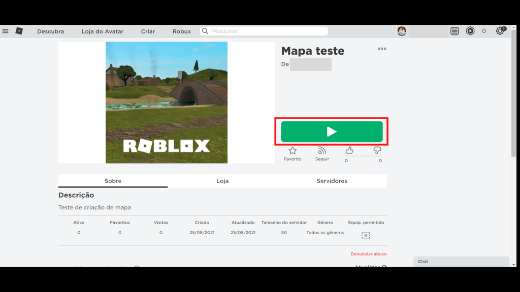 Roblox | Como criar, publicar e editar um mapa - 12