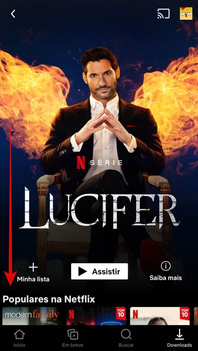 Como assistir filmes e séries na Netflix pelo celular - 4