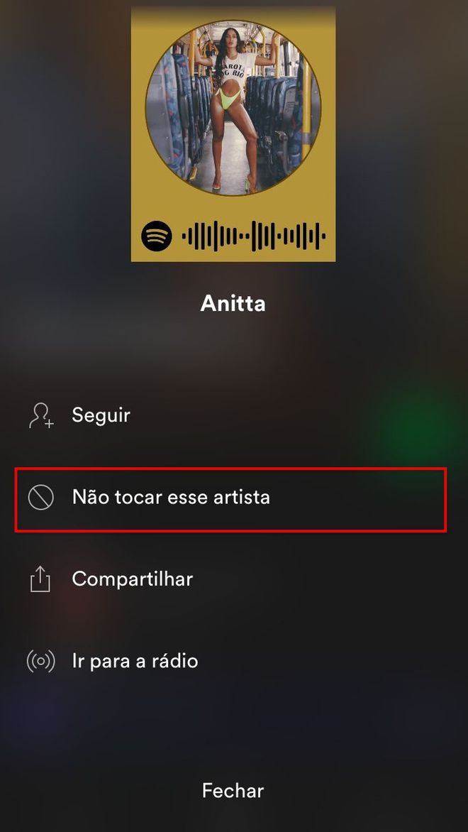 Como bloquear e desbloquear artistas e músicas no Spotify - 5