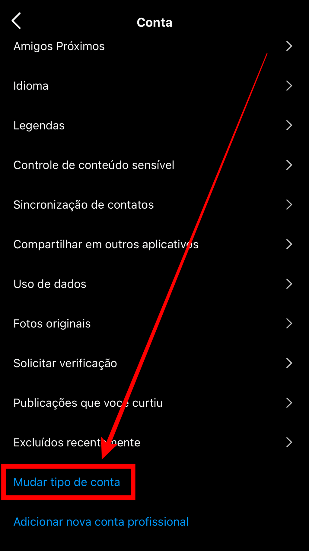 Como criar um perfil comercial no Instagram - 18