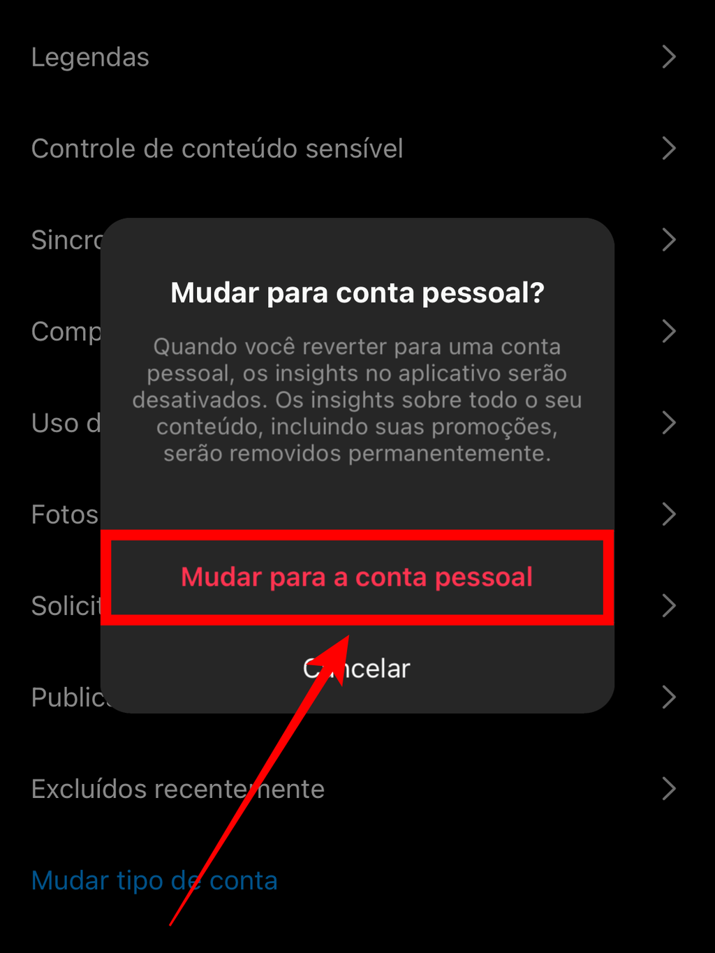 Como criar um perfil comercial no Instagram - 20