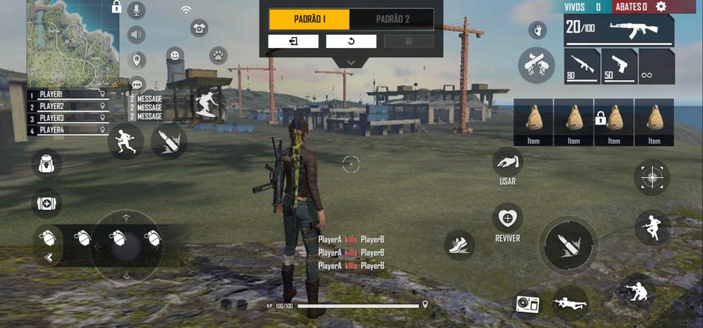Como mudar os botões no Free Fire - 4