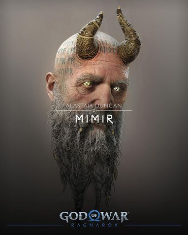 God of War Ragnarök - Imagens dos personagens