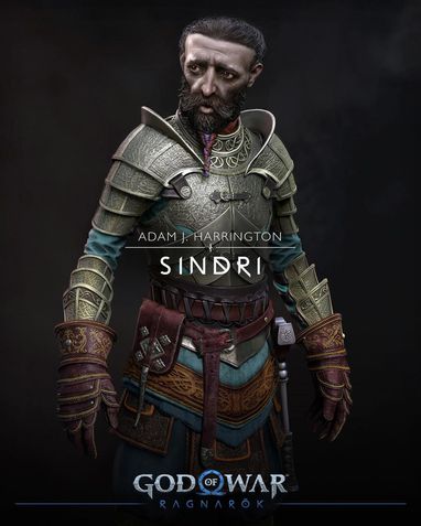 God of War Ragnarök - Imagens dos personagens