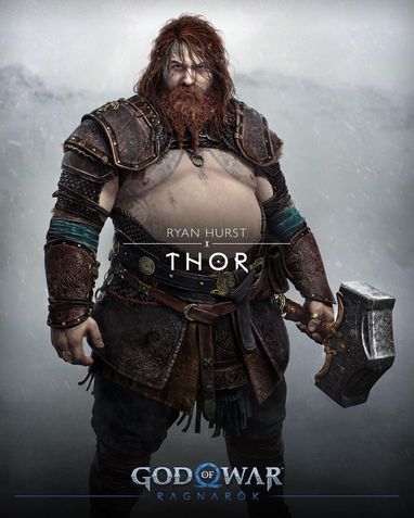 God of War Ragnarök - Imagens dos personagens