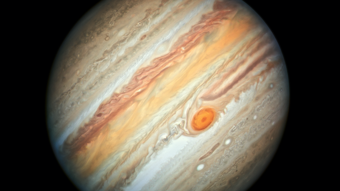 Velocidade de tornados na Mancha Vermelha de Júpiter surpreende cientistas - 1