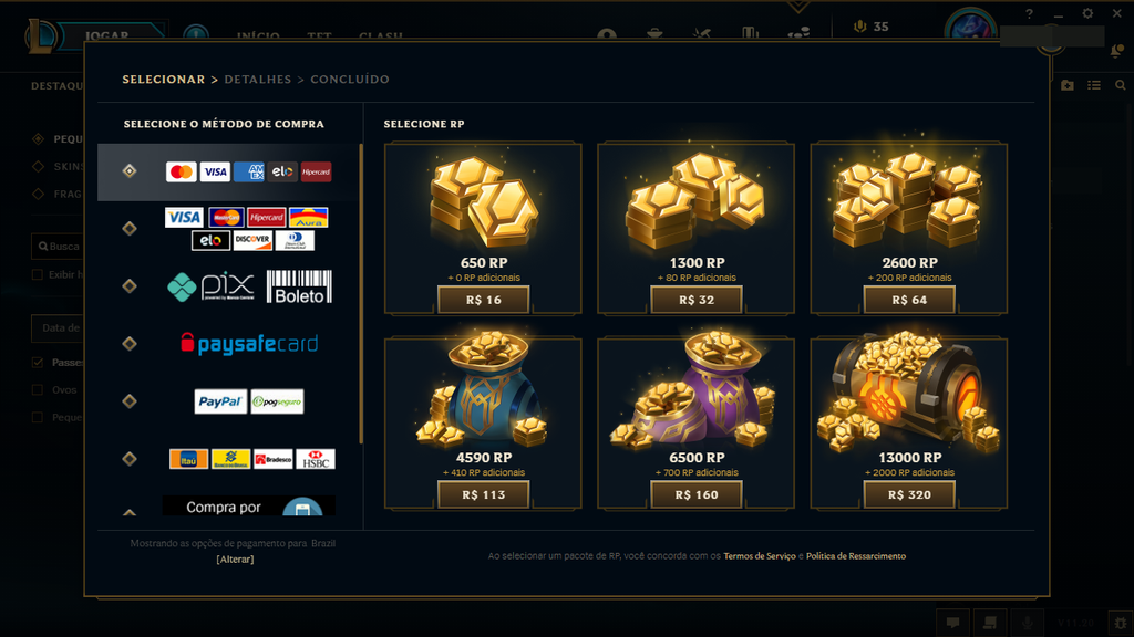 Como comprar o Passe de Temporada do TFT - 5