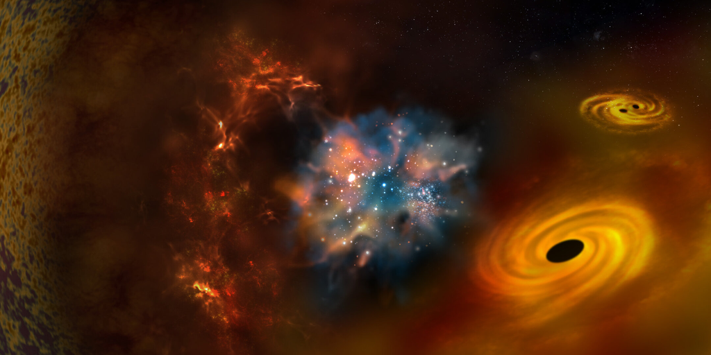Será que buracos negros supermassivos surgiram logo após o Big Bang? - 2