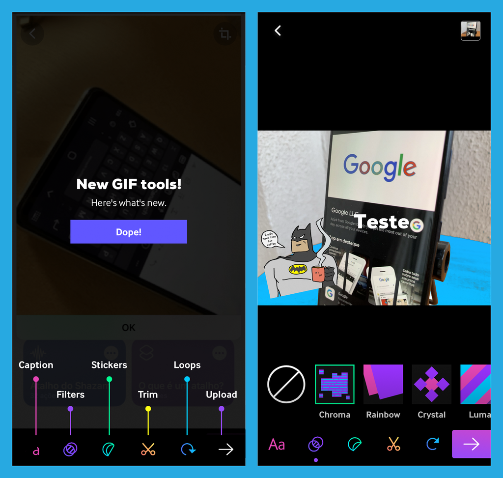 3 aplicativos para criar GIFs pelo celular - 2