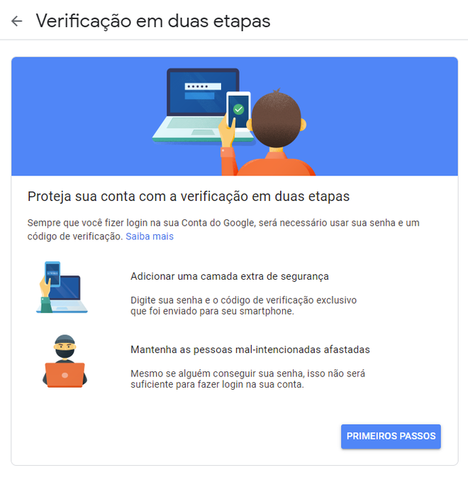 Google vai ativar autenticação em dois fatores em 150 milhões de contas em 2021 - 2