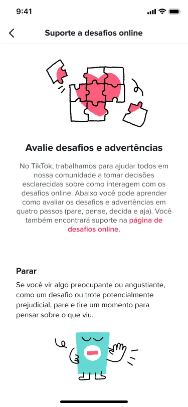 TikTok amplia segurança com nova seção dedicada a boatos e desafios perigosos - 2