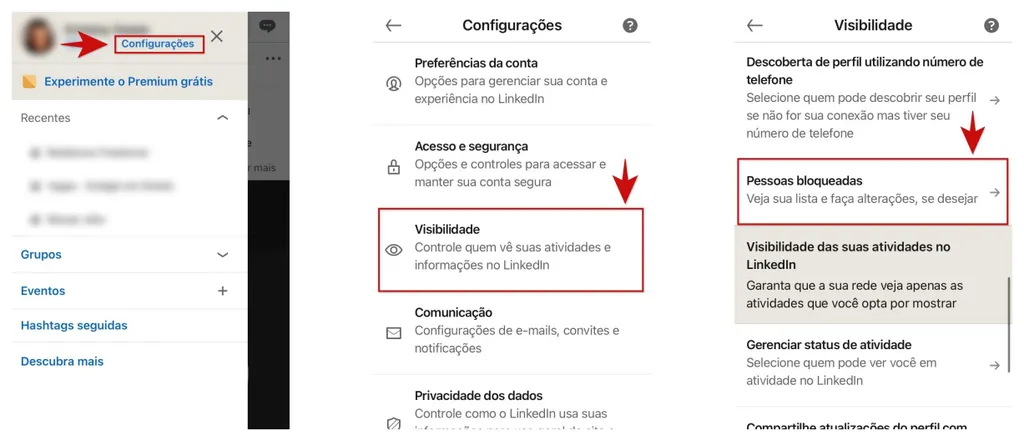 Como desbloquear alguém no LinkedIn - 2