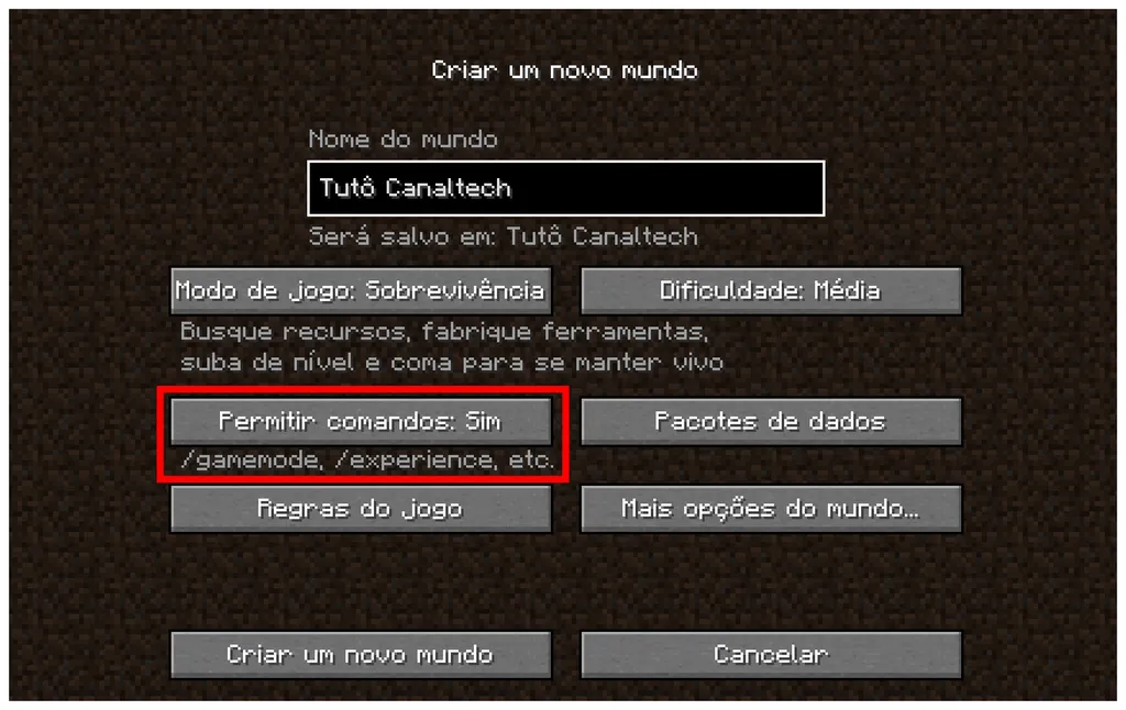 Como tirar a chuva no Minecraft - 2