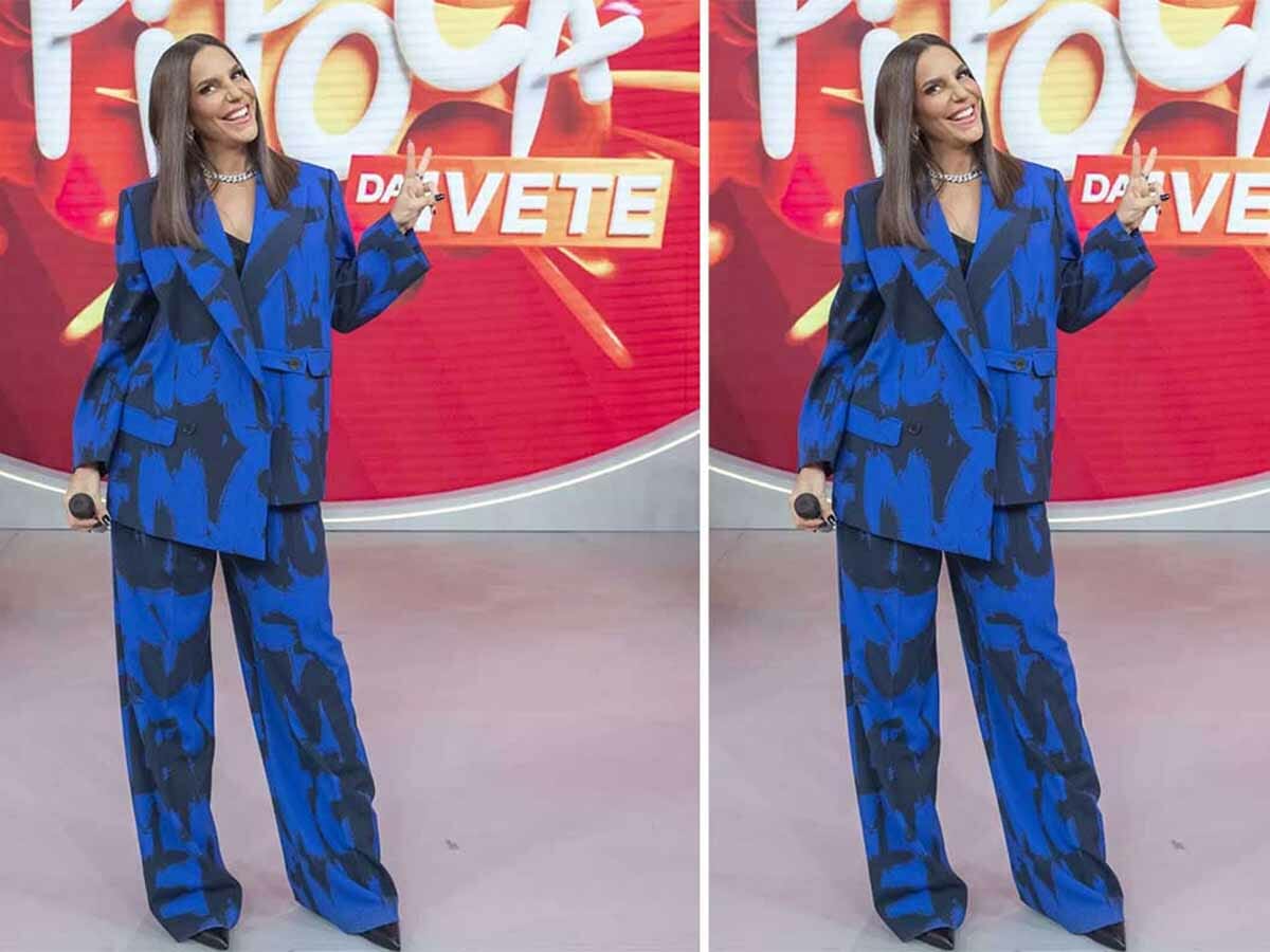 Ivete Sangalo usa look de grife em estreia de programa na Globo; saiba o valor - 1