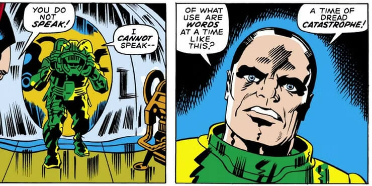 Veja como Galactus é sem o seu capacete - 2