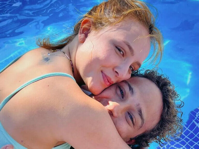 André Luiz Frambach posta foto quente com Larissa Manoela em cachoeira: “Te amo muito” - 1