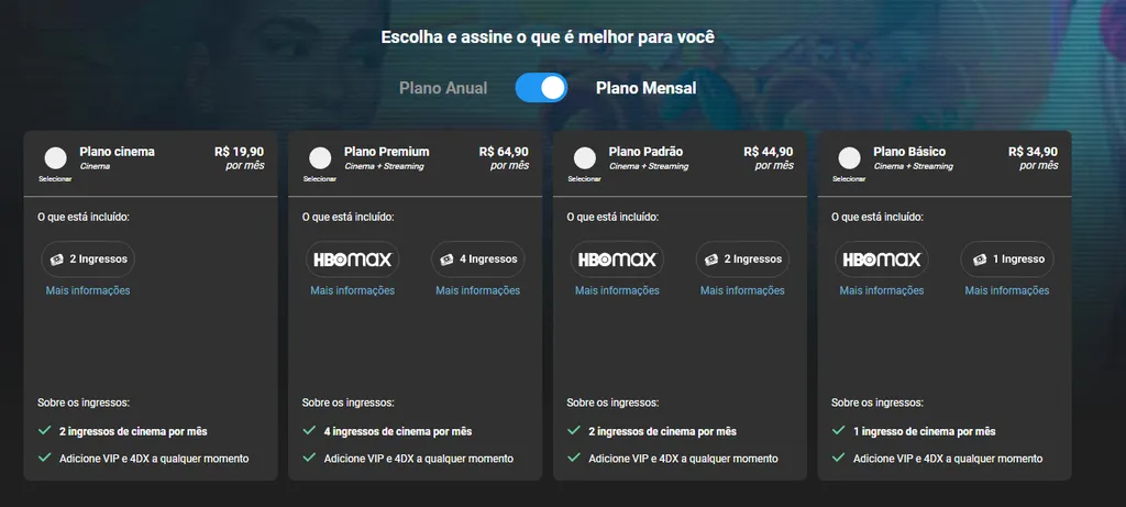 Cinemas apostam em serviço de assinatura e pacotes para trazer público de volta - 4